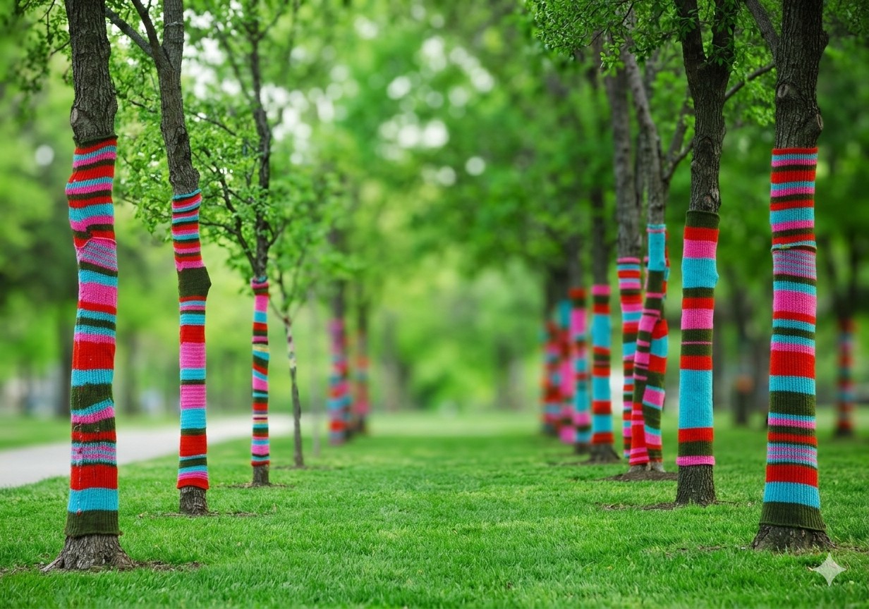 Yarn Bombing Day